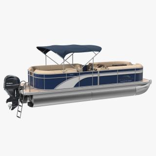 3D Pontoon Boat Bennington SX25 model