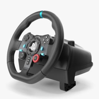 Logitech G G29 Driving Force Wheel 3D model