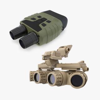 Night Vision Binoculars Collection(1) 3D