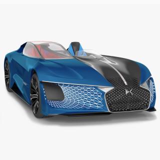 DS X E-TENSE Concept Car 3D model