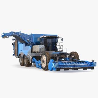 Potato Harvester Dirty 3D