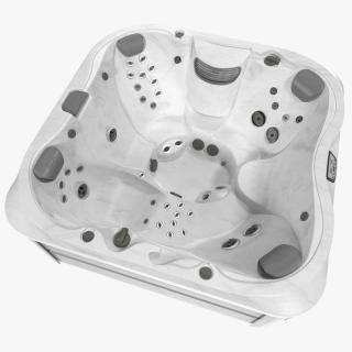 3D model Jacuzzi J 335 Hot Tub Platinum