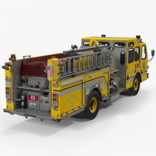 Fire Apparatus E-One Quest Wyoming 3D model