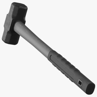 3D Gray Sledge Hammer model