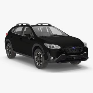 Subaru XV 2020 Hybrid Crosstrek Black 3D