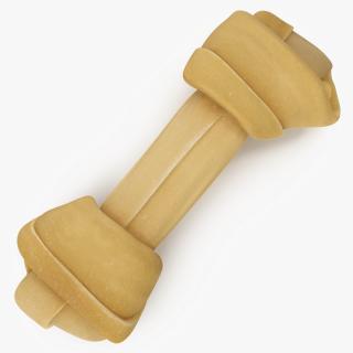 3D Rawhide Dog Chew Bone