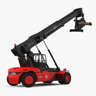 3D Linde Reach Stacker Rigged