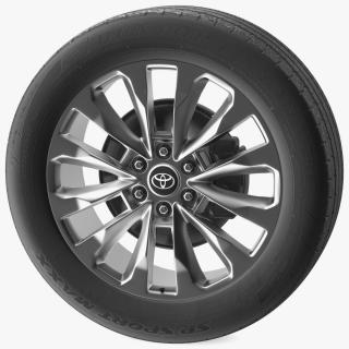 3D model Toyota Land Cruiser Wheel