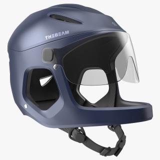 Virgo Move Full-Face Helmet Blue 3D