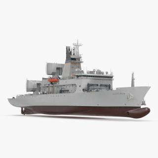 USNS Howard O Lorenzen Ship 3D