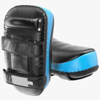 Curved Leather Arm Pad 3D