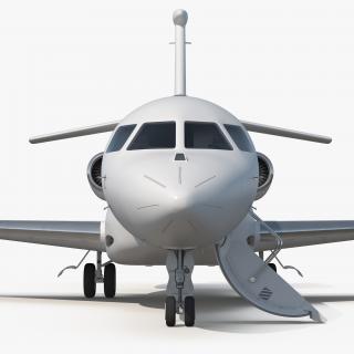 Business Jet Dassault Falcon 7X Generic 3D model