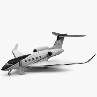 3D model Gulfstream G400 Twin Engine Business Jet