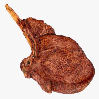 Tomahawk Rib Eye Steak 3D