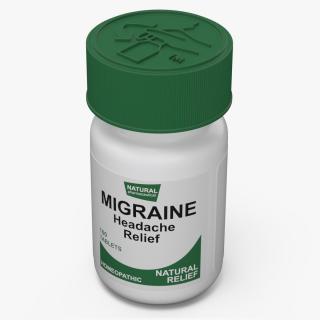 Migraine Relief Jar 3D model