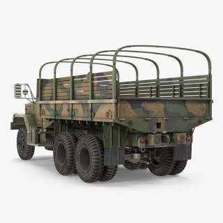 3D US Army Cargo Truck M35 model