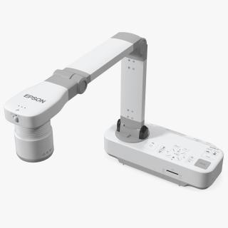 3D model Document Camera Epson ELPDC21 Rigged for Cinema 4D