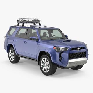 Toyota 4Runner with Thule Canyon XT Roof Basket 3D