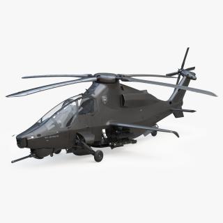 3D Bell 360 Invictus Helicopter model