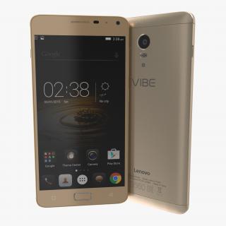 Lenovo Vibe P1 Gold 3D model