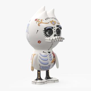 TUD Toy Frida Kahlo White 2 3D