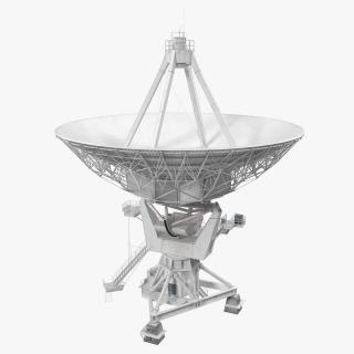 3D Big Parabolic Satellite Dish model