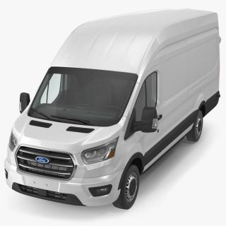 Ford Transit Cargo 2020 Simple Interior 3D model