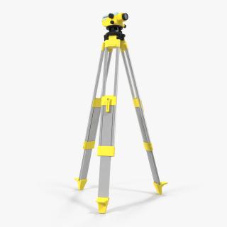 Survey Automatic Level on Tripod 3D