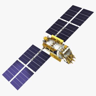 Satellite GLONASS-M 3D model