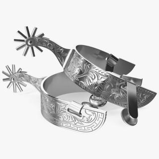 Cowboy Spurs 3D