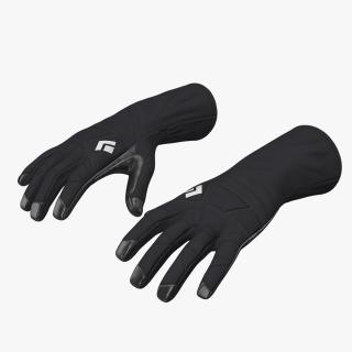 Winter Sport Gloves 3D model