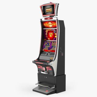 3D Slot Machine Red