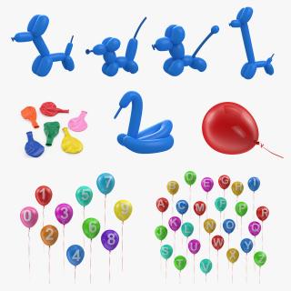 3D model Air Balloons 3D Models Collection 2