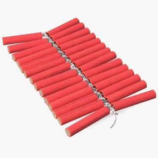 String of Firecrackers 3D