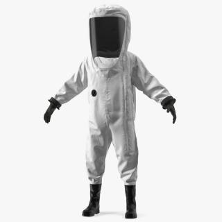 3D model Chemical Protective Suit Empty