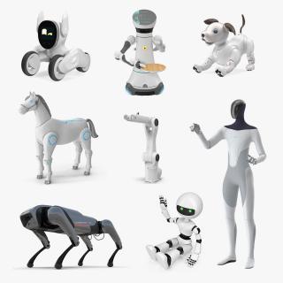 Robots Collection 8 3D model