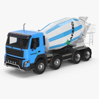 3D Lafarge Cement Mixer Truck