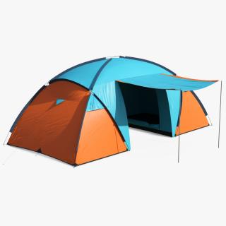 3D model Bellamore Gift Outdoor Camping Tent Open