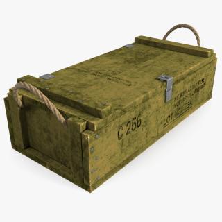 3D model Military Ammunition Crate