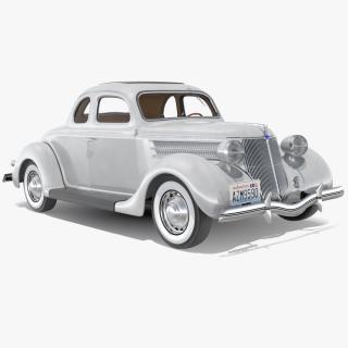 1936 Ford V8 Coupe Metallic 3D