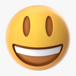 3D Smiling Emoji model