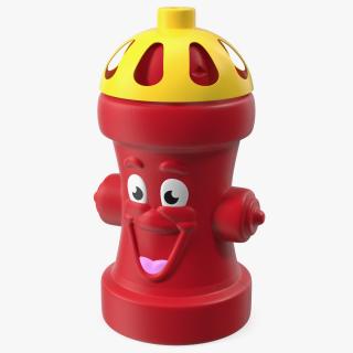 Red Fire Hydrant Children Toy 3D model