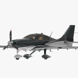 4 Seater Private Plane 3D