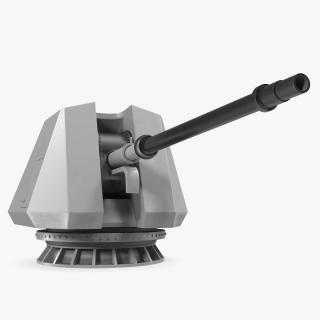 OTO Melara 76mm Gun 3D model