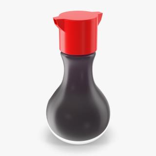 3D Balsamic Sauce Bottle with Dispenser