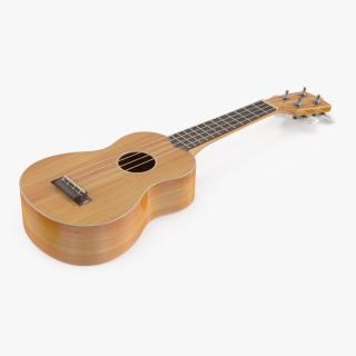 3D model Takamine Classic Ukulele Instrument