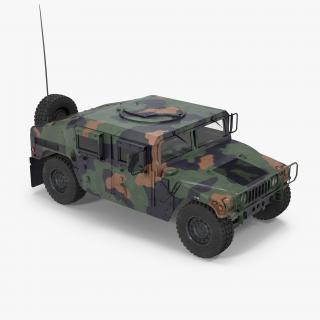 Humvee M1151 Camo 3D