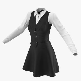 3D School Outfit model