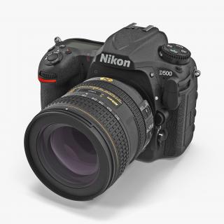 3D model Nikon D500