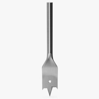 Flat Drill Bit 3D model